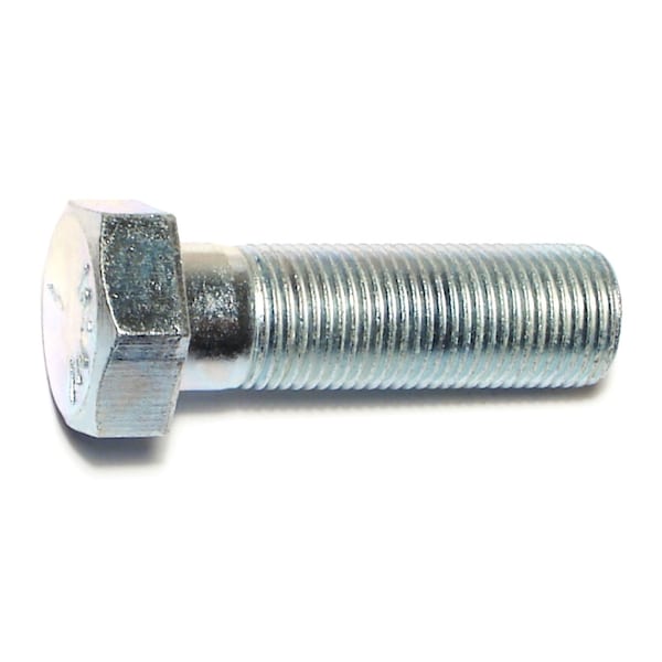 Midwest Fastener Grade 5, 5/8"-18 Hex Head Cap Screw, Zinc Plated Steel, 2 in L, 4 PK 71142 - main